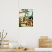 Poster Fête de l'empereur chinois (Cuisine)