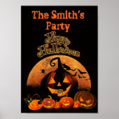 Poster Fête de l'Halloween (Customisez !) (Devant)