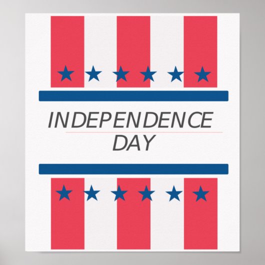 Poster Fête de l'Indépendance (Devant)