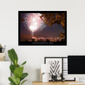 Poster fête de l'indépendance (Bureau à domicile)