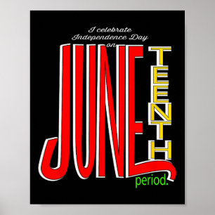 Poster Fête de l'Indépendance Le 11 Juillet Haut
