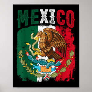 Poster Fête de l'Indépendance mexicaine Viva Mexique Femm