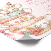 Poster Fête de mariage Tea Party : conseils pour dévoiler (Coin)