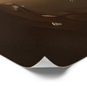 Poster Fête de Noël de Chien Vizsla (Coin)