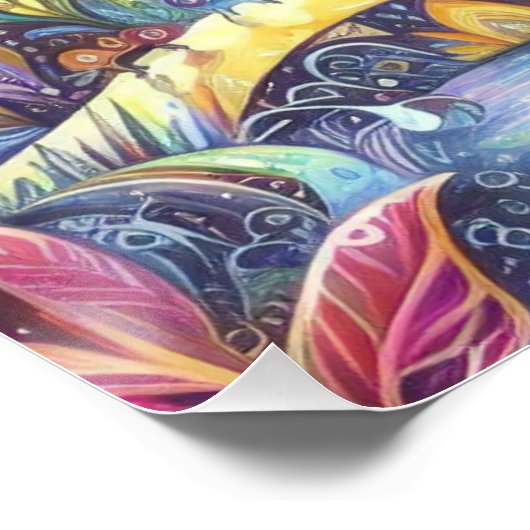 Poster Fête de Noël lunatique (Coin)