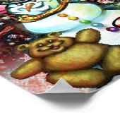 Poster Fête de Noël magique (Coin)