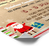 Poster Fête de Noël modifiable circulaire de collecte de (Coin)