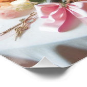 Poster fête de princesse, thème mystique (Coin)