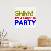 POSTER FÊTE DE SURPRISE (Cuisine)