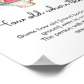 Poster Fête De Thé Blanc Moderne Quel Âge Avaient-Ils Été (Coin)