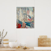 Poster Fête des Alliés - Frederick Hassam | Impressionnis (Cuisine)