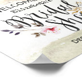 Poster Fête des mariées Bienvenue Dragonfly Mating Love H (Coin)