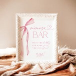 Poster Fête des mariées Bow rose Panneau barre Mimosa, Ba<br><div class="desc">Cette Fête des mariées de boue rose Mimosa Bar Sign est dotée d'un élégant arc rose pour décorer votre douche nuptiale rose vif ou votre brunch nuptial. Cette enseigne est une belle touche à votre douche nuptiale avec notre décor de Fête des mariées de chou rose vif Elle’s Tying the...</div>