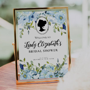 Poster Fête des mariées d'accueil de l'ère de la régence