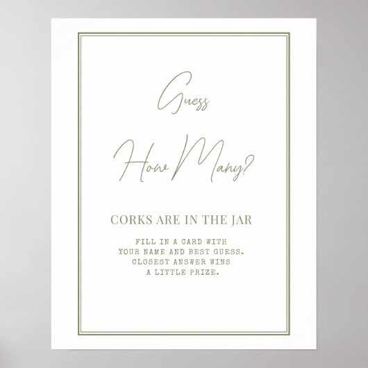 Poster Fête des mariées d'affiche dans un style élégant. (Devant)