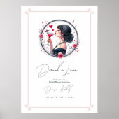 Poster Fête des mariées d'amour ivre (Devant)