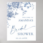 Poster Fête des mariées de jardin victorienne Dusty (Devant)