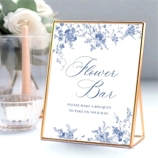 Poster Fête des mariées de jardin victorienne Dusty