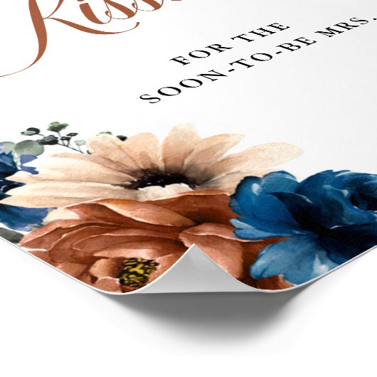 Poster Fête des mariées de la marine en terre cuite Combi (Coin)