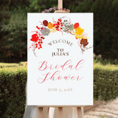 Poster Fête des mariées de raisins de Berry doux à la flo