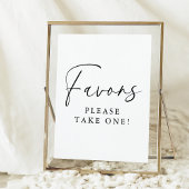 Poster Fête des mariées de script manuscrite élégante fav