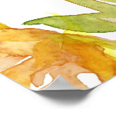 Poster Fête des mariées de tournesols (Coin)