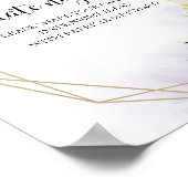 Poster Fête des mariées de verdure Date Jar de nuit (Coin)