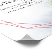 Poster Fête des mariées de verdure Date Jar de nuit (Coin)