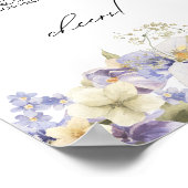 Poster Fête des mariées du bar Bridal Tea Mimosa (Coin)