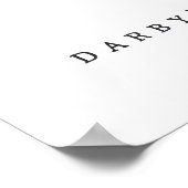 Poster Fête des mariées du thème du marché agricole Affic (Coin)