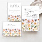 Poster Fête des mariées Fleur sauvage Pastel Pink