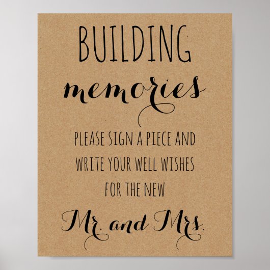 Poster Fête des mariées Jeux et activités (Devant)