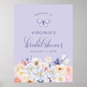 Poster Fête des mariées papillon (Devant)