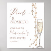 Poster Fête des mariées Perles et poursuites (Devant)