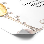 Poster Fête des mariées Perles et poursuites Date Idées S (Coin)