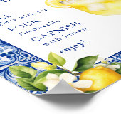 Poster Fête des mariées principale Squeeze Lemons Limonce (Coin)