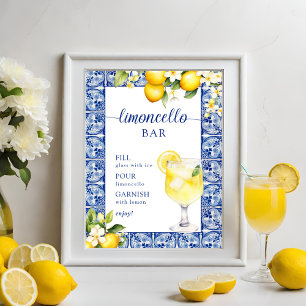 Poster Fête des mariées principale Squeeze Lemons Limonce