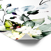 Poster Fête des mariées verdoyante Vin Raffle Jeu (Coin)