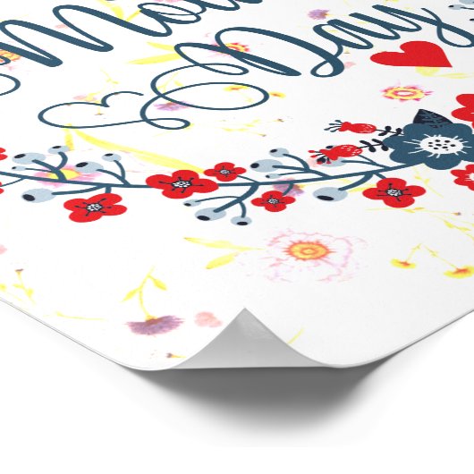 Poster Fête des mères (Coin)