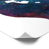 Poster Fête des mères et des enfants Silhouette (Coin)