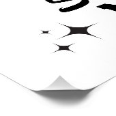 Poster Fête des mères, Joyeuse Fête des mères (Coin)