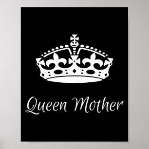 Poster Fête des mères reine mère maman grand-mère