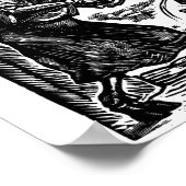 Poster Fête des Morts, Mexique. Vers 1947. (Coin)