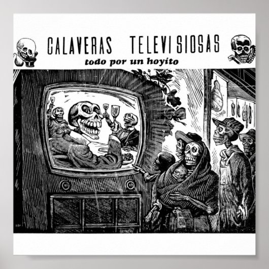 Poster Fête des Morts, Mexique. Vers 1949 (Devant)