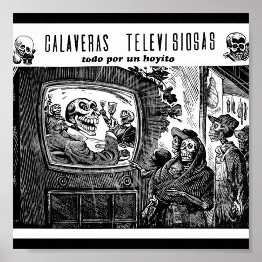 Poster Fête des Morts, Mexique. Vers 1949 (Devant)