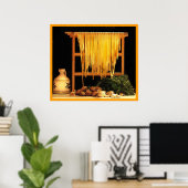 Poster Fête des pâtes (Bureau à domicile)
