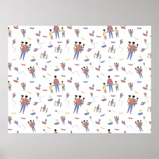 Poster fête des pères (Devant)