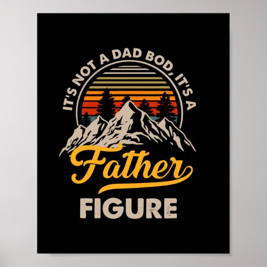 Poster Fête des pères C'Est Un Daddy Figure (Devant)