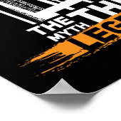 Poster Fête des pères de soudure de construction papa (Coin)