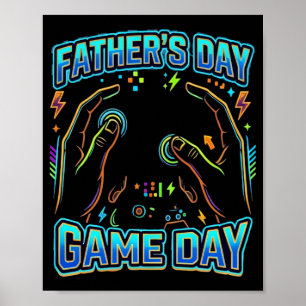 Poster Fête des Pères, jour de match